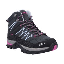 CMP Wanderschuhe Rigel Mid WP (Trekking, wasserdicht) dunkelgrau/pink Damen
