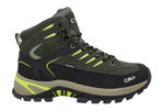 CMP Wanderschuhe Rigel 2.0 MID Trekking WP (wasserdicht) dunkelgrün/schwarz Herren