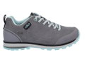 CMP Alltag-Travelschuhe Elettra Low WP (Hiking, wasserdicht) dunkelgrau/hellblau Damen