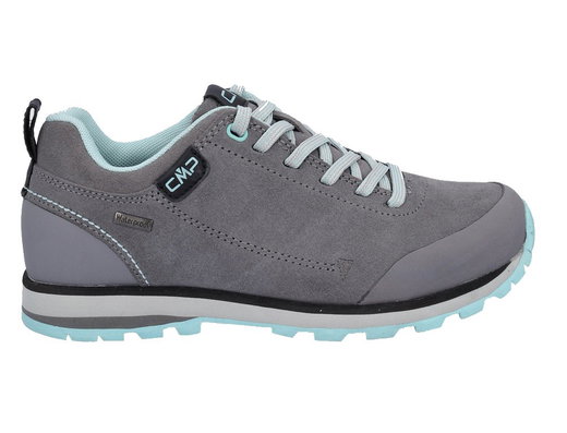 CMP Alltag-Travelschuhe Elettra Low WP (Hiking, wasserdicht) dunkelgrau/hellblau Damen