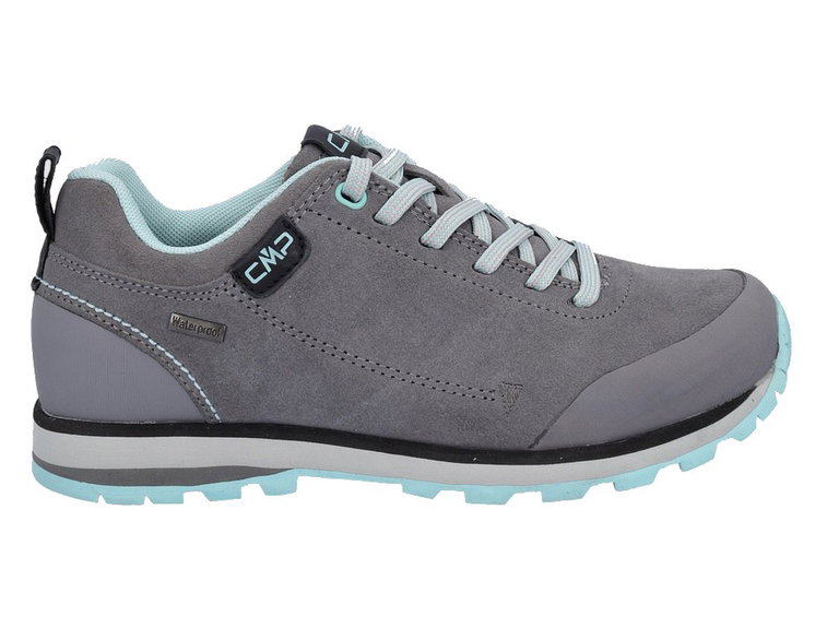 CMP Alltag-Travelschuhe Elettra Low WP (Hiking, wasserdicht) dunkelgrau/hellblau Damen