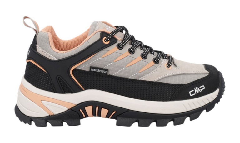 CMP Wanderschuhe Rigel 2.0 Low Trekking WP (wasserdicht) beige/orange Damen