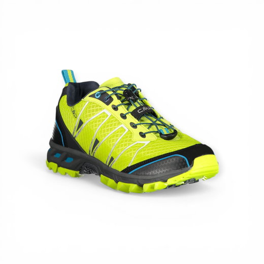 CMP Trail-Laufschuhe Altak (wasserdichtes Mesh-Obermaterial) limegrün/anthrazitgrau Herren