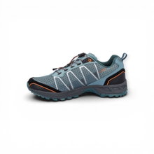 CMP Trail-Laufschuhe Altak (wasserdichtes Mesh-Obermaterial) blau/orange Herren