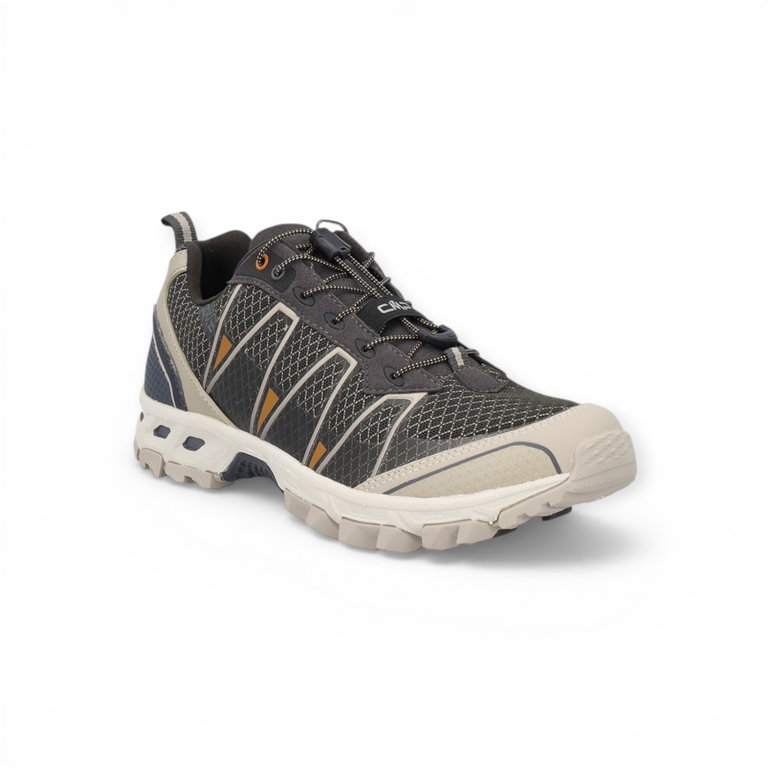 CMP Trail-Laufschuhe Altak WP (wasserdicht) dunkelgrau/beige Herren