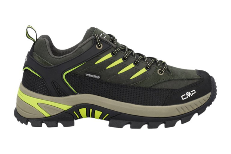 CMP Wanderschuhe Rigel 2.0 Low Trekking WP (wasserdicht) dunkelgrün/schwarz Herren