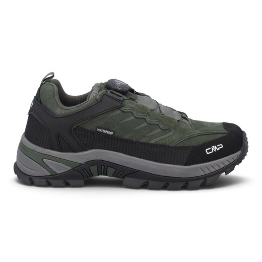 CMP Wanderschuhe Rigel 2.0 Low Fitgo WP Trekking (wasserdicht, FitGo-Schnürsystem) pine grün Herren