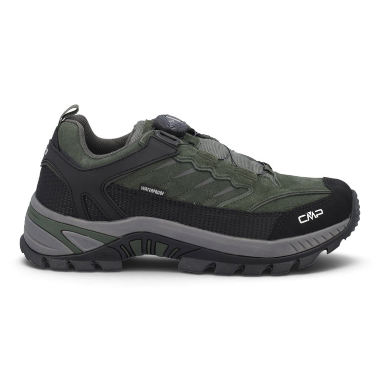 CMP Wanderschuhe Rigel 2.0 Low Fitgo WP Trekking (wasserdicht, FitGo-Schnürsystem) pine grün Herren