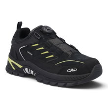 CMP Wanderschuhe Rigel 2.0 Low Fitgo WP Trekking (wasserdicht, FitGo-Schnürsystem) schwarz Herren