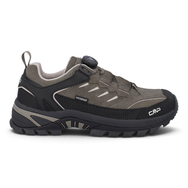 CMP Wanderschuhe Rigel 2.0 Low Fitgo WP Trekking (wasserdicht, FitGo-Schnürsystem) braun Herren