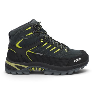 CMP Wanderschuhe Rigel 2.0 Mid WP (Veloursleder, wasserdicht) dunkelgrün Kinder
