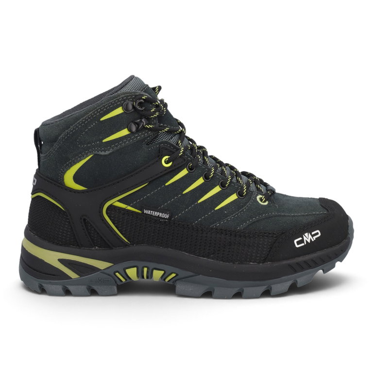 CMP Wanderschuhe Rigel 2.0 Mid WP (Veloursleder, wasserdicht) dunkelgrün Kinder