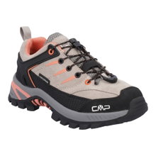CMP Wanderschuhe Rigel 2.0 Low WP (Veloursleder, wasserdicht) beige/rosa Kinder