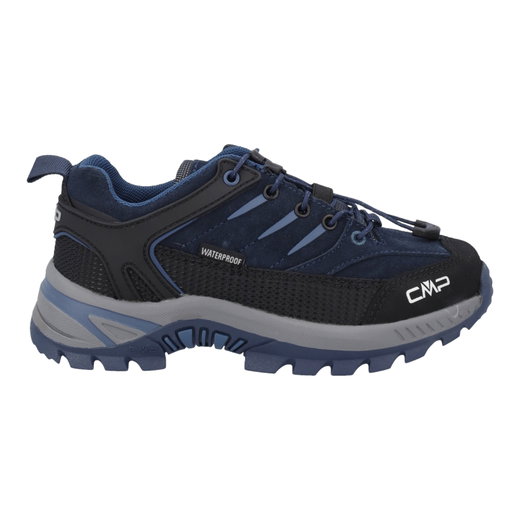 CMP Wanderschuhe Rigel 2.0 Low WP (Veloursleder, wasserdicht) dunkelblau Kinder