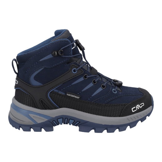 CMP Wanderschuhe Rigel 2.0 Mid WP (Veloursleder, wasserdicht) dunkelblau Kleinkinder