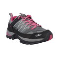 CMP Wanderschuhe Rigel Low WP (Trekking, wasserdicht) grau/fuchsia Damen