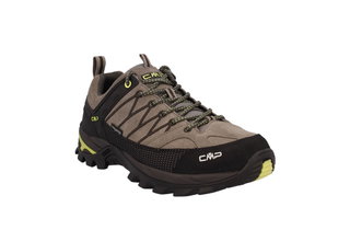 CMP Wanderschuhe Rigel Low Trekking WP (Trekking, wasserdicht) desertbraun/schwarz Herren