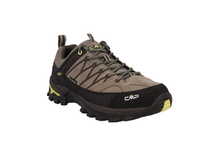 CMP Wanderschuhe Rigel Low Trekking WP (Trekking, wasserdicht) desertbraun/schwarz Herren