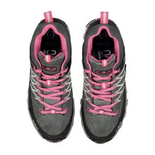 CMP Buty trekkingowe Rigel Low WP (Trekking, wodoodporne) szare/fuksjowe damskie