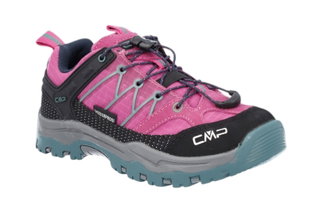CMP Rigel Low WP Hiking Shoes (Trekking, waterproof) pink/black girls