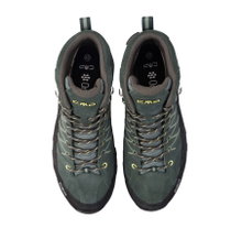CMP Wanderschuhe Rigel Mid Trekking WP (wasserdicht) dunkelgrün/schwarz Herren