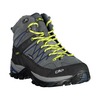 CMP Wanderschuhe Rigel Mid Trekking WP (wasserdicht) grau/blau Herren