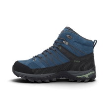 CMP Buty trekkingowe Rigel Mid WP (wodoodporne) 2026 niebiesko-czarne męskie