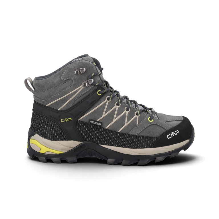 CMP Wanderschuhe Rigel Mid Trekking WP (wasserdicht) 2026 grau/schwarz Herren