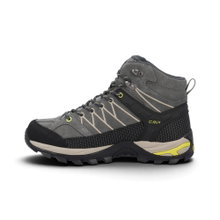 CMP Buty trekkingowe Rigel Mid WP (wodoodporne) 2026 szare/czarne męskie