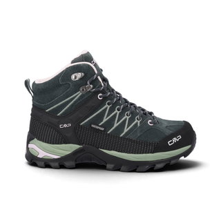 CMP Rigel Mid WP Walking Shoes (Trekking, waterproof) dark green/pink ladies