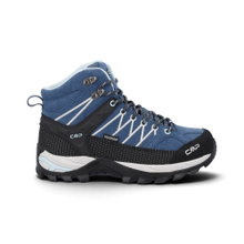 CMP Buty trekkingowe Rigel Mid WP (trekkingowe, wodoodporne) niebiesko-czarne damskie