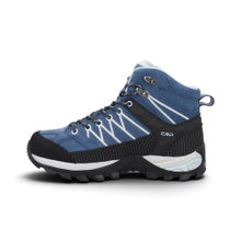 CMP Buty trekkingowe Rigel Mid WP (trekkingowe, wodoodporne) niebiesko-czarne damskie