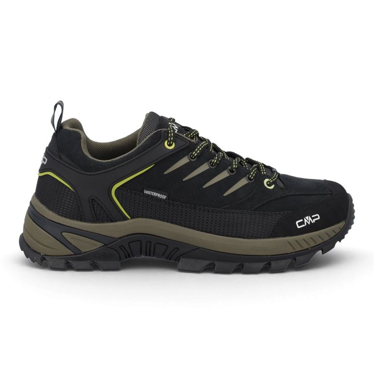 CMP Wanderschuhe Rigel 2.0 Low Trekking WP (Trekking, wasserdicht) 2026 schwarz/olivgrün Herren