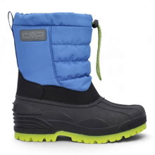 CMP Hanki 3.0 Winter Boots (waterproof, with drawstring) blue/black/lime children