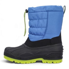 CMP Hanki 3.0 Winter Boots (waterproof, with drawstring) blue/black/lime children