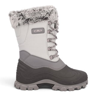 CMP Winterstiefel Magdalena (Polyester, wasserdicht, warm gefüttert) weiss/grau Mädchen