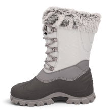 CMP Winter Boots Magdalena (Polyester, waterproof, warm lined) white/grey girls