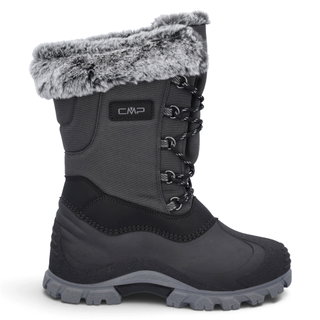 CMP Winterstiefel Magdalena (Polyester, wasserdicht, warm gefüttert) grau/schwarz Mädchen
