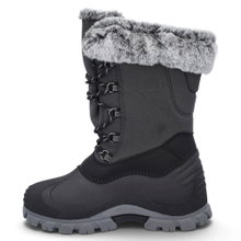 CMP Winter Boots Magdalena (Polyester, waterproof, warm lined) grey/black girls