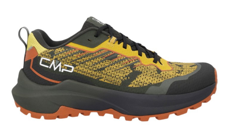 CMP Wanderschuhe Jemini (Fast-Hiking) gelb/grau/orange Herren