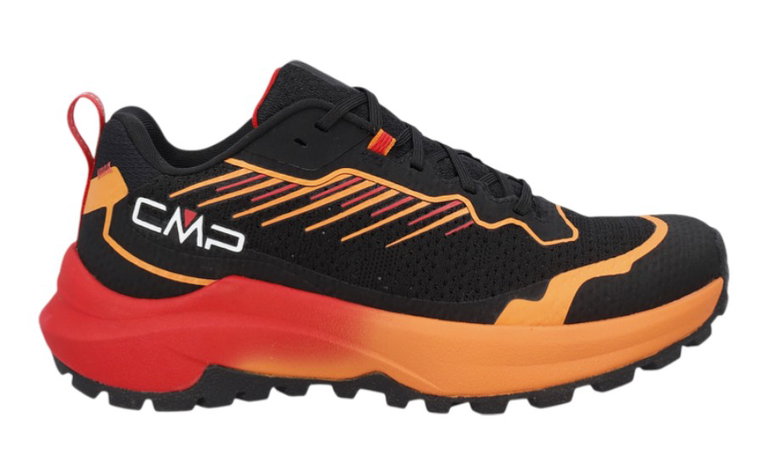 CMP Wanderschuhe Jemini (Fast-Hiking) schwarz/rot/orange Herren
