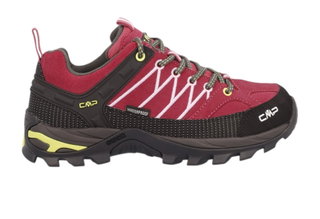 CMP Wanderschuhe Rigel Low WP (Trekking, wasserdicht) rot/schwarz Damen