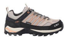 CMP Wanderschuhe Rigel Low WP (Trekking, wasserdicht) beige/melone Damen