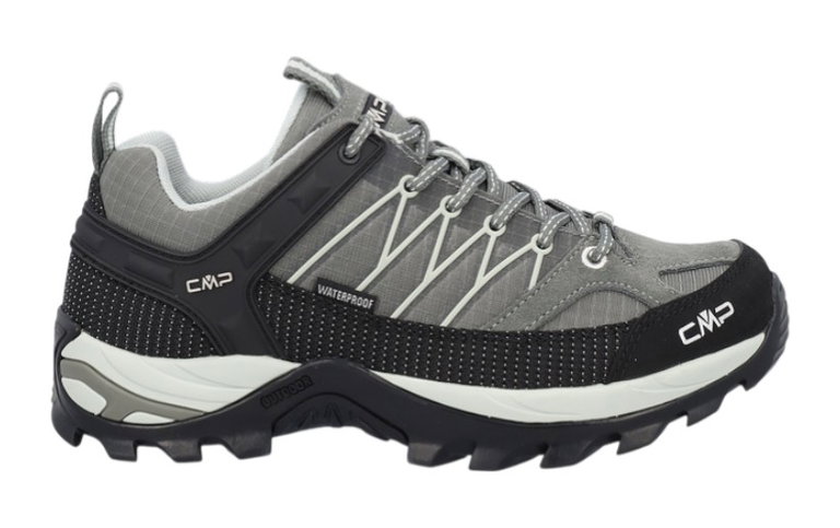 CMP Wanderschuhe Rigel Low WP (Trekking, wasserdicht) grau/schwarz Damen