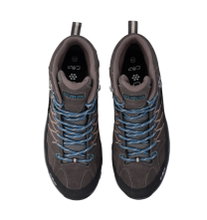 CMP Wanderschuhe Rigel Mid Trekking WP (wasserdicht) chocolatebraun/petrol Herren