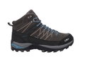 CMP Buty trekkingowe Rigel Mid Trekking WP (wodoodporne) czekoladowobrązowe/petrol męskie