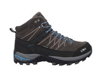 CMP Wanderschuhe Rigel Mid Trekking WP (wasserdicht) chocolatebraun/petrol Herren