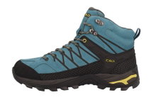 CMP Wanderschuhe Rigel Mid Trekking WP (wasserdicht) blau/schwarz/gold Herren