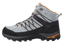 CMP Wanderschuhe Rigel Mid Trekking WP (wasserdicht) perlgrau/orange Herren