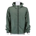 Colmar Übergangansjacke Fibers (aus Baumwolle, mit Kapuze) grün Herren